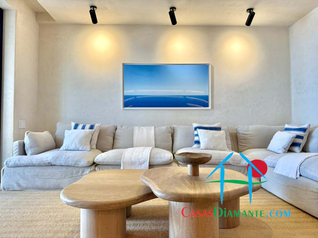 Real Diamante Del Mar Casa Palapas - Sala de televisión 4